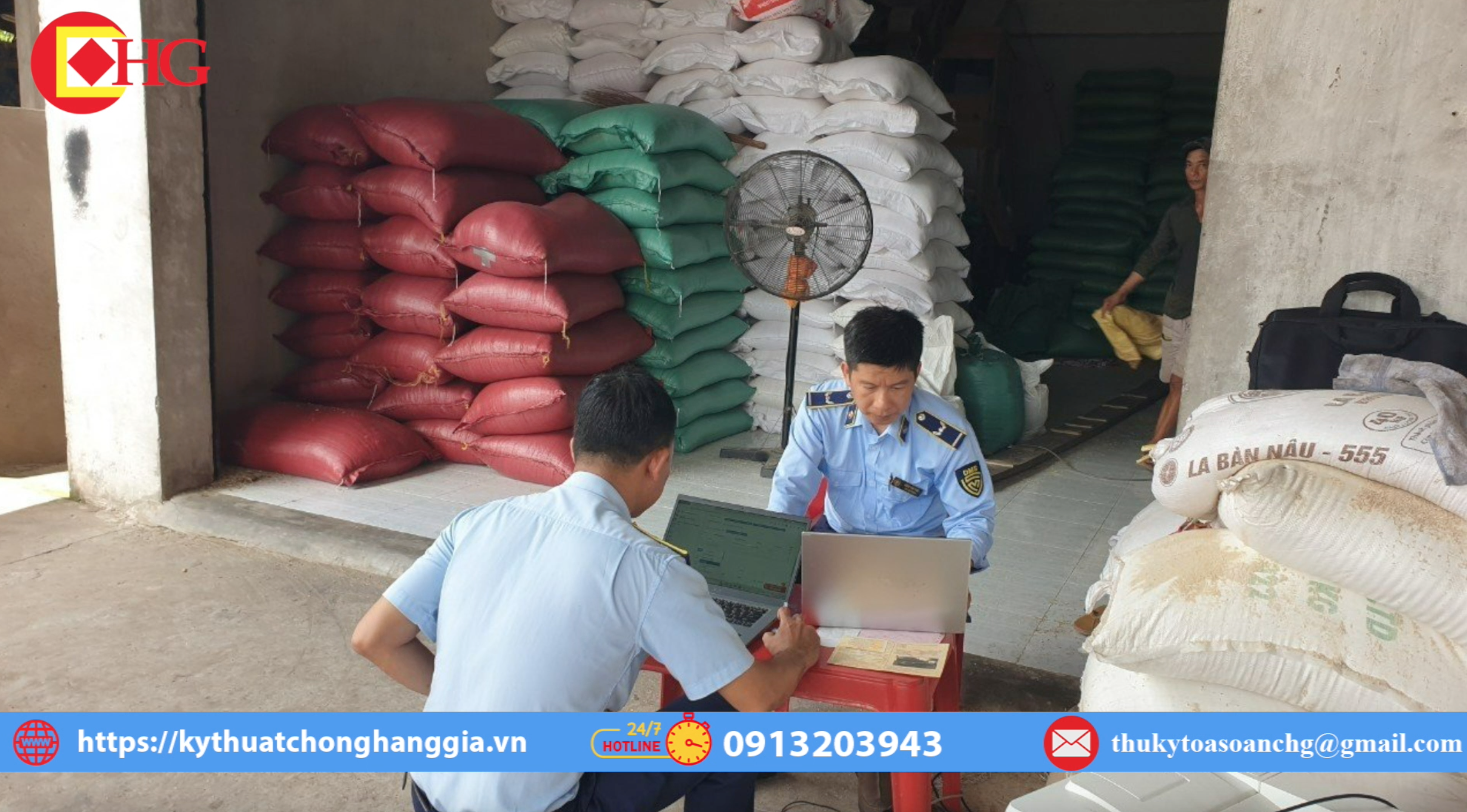 Bến Tre: Tạm giữ 52 tấn gạo nhập khẩu không có nhãn phụ bằng tiếng Việt Nam